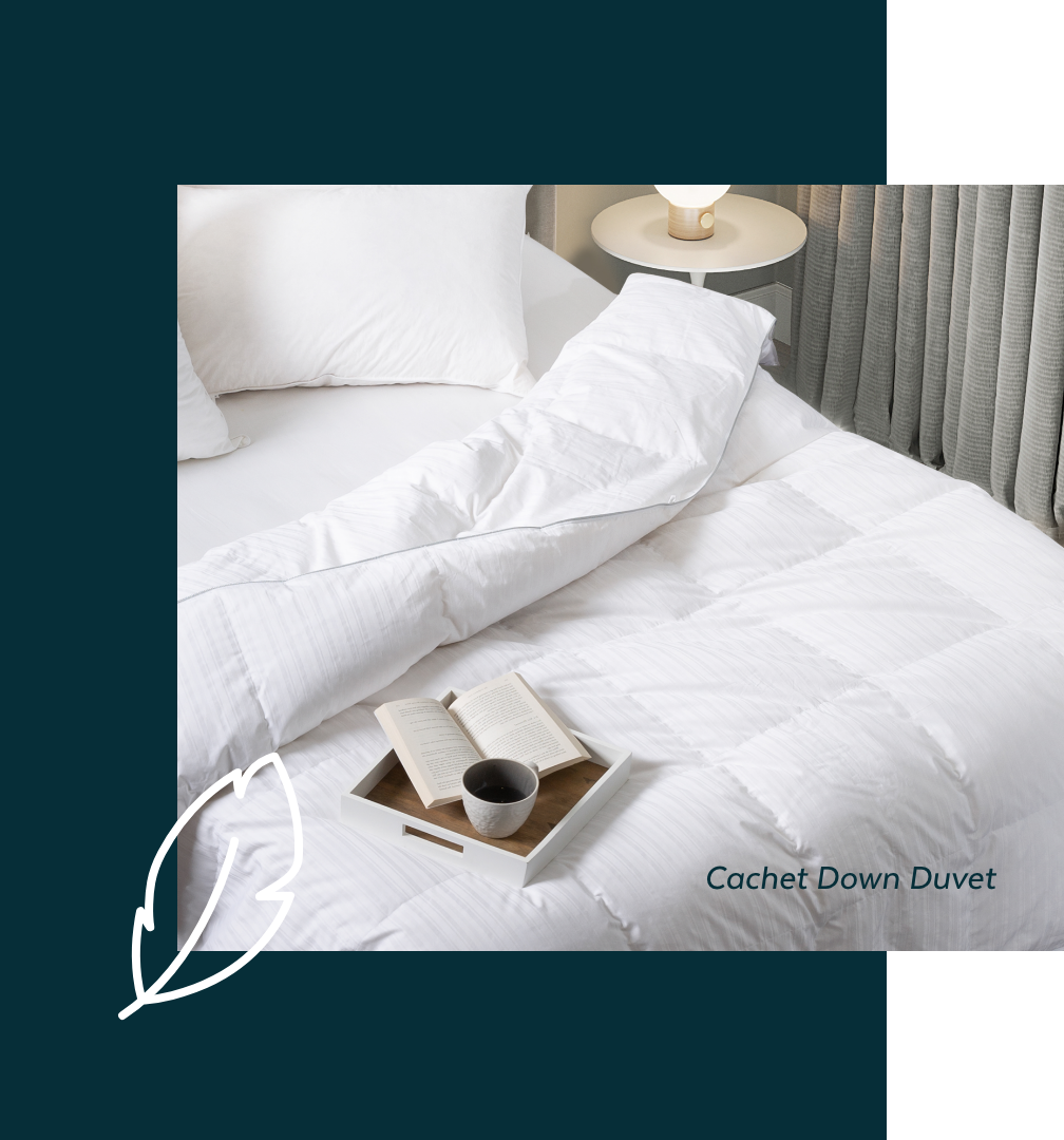 Cachet down duvet.