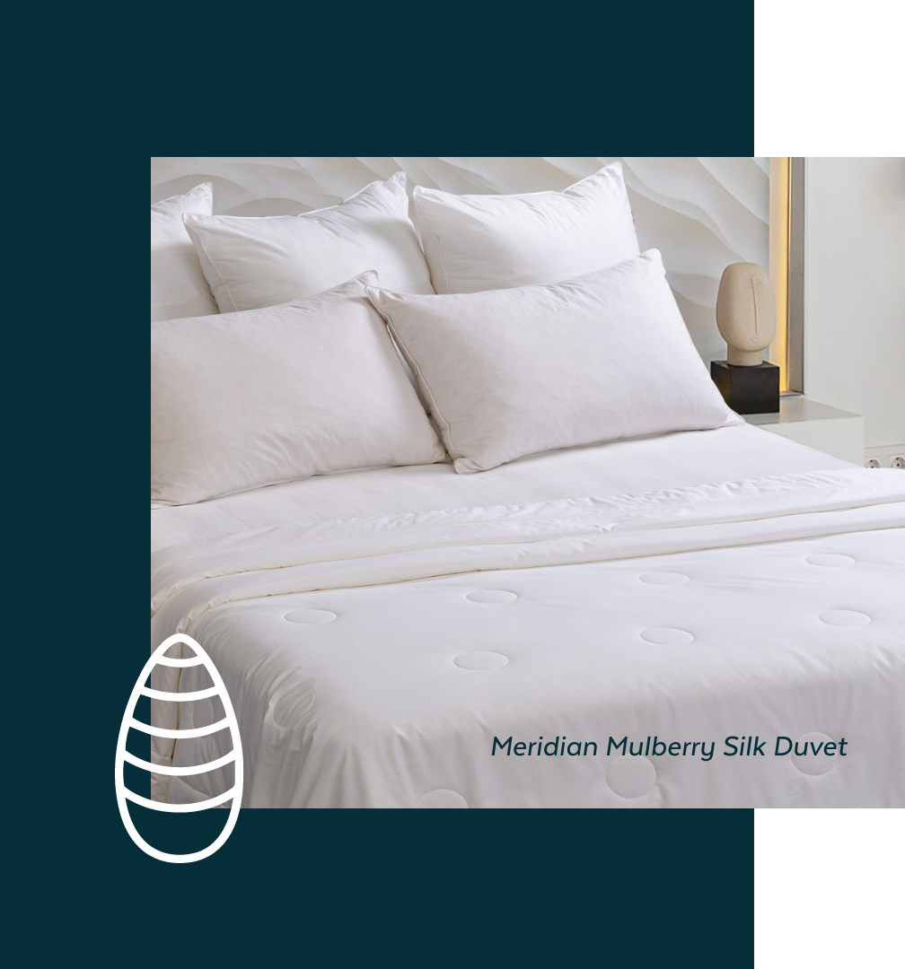 Meridian Mulberry Silk Duvet.