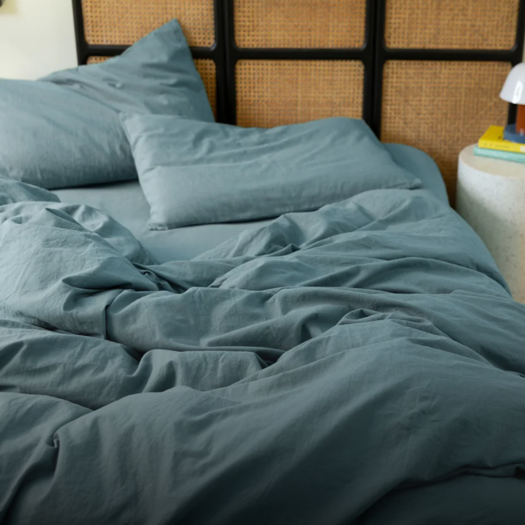The Linen Cotton Duvet Set.