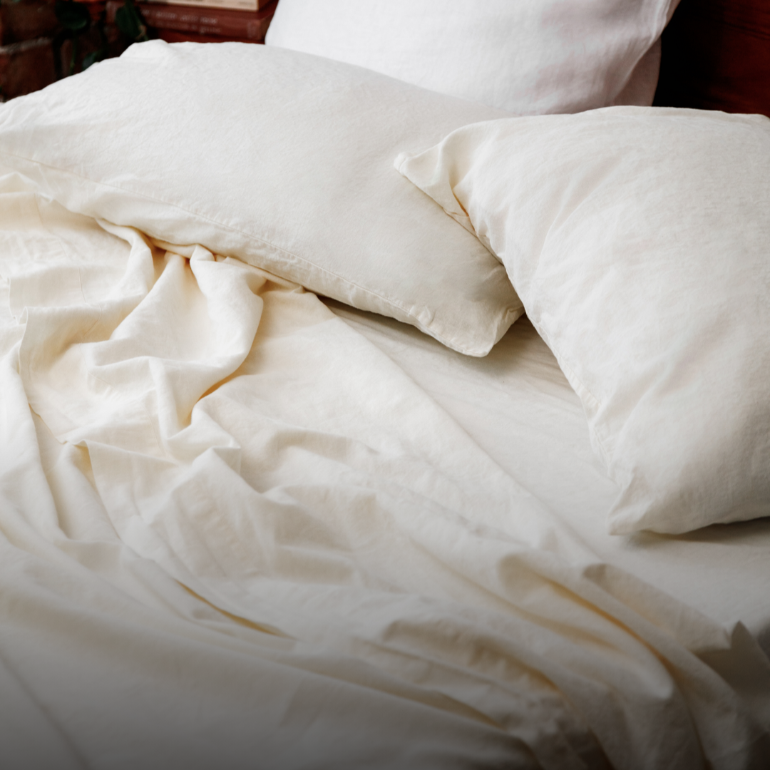 The Linen Cotton Sheet Set.