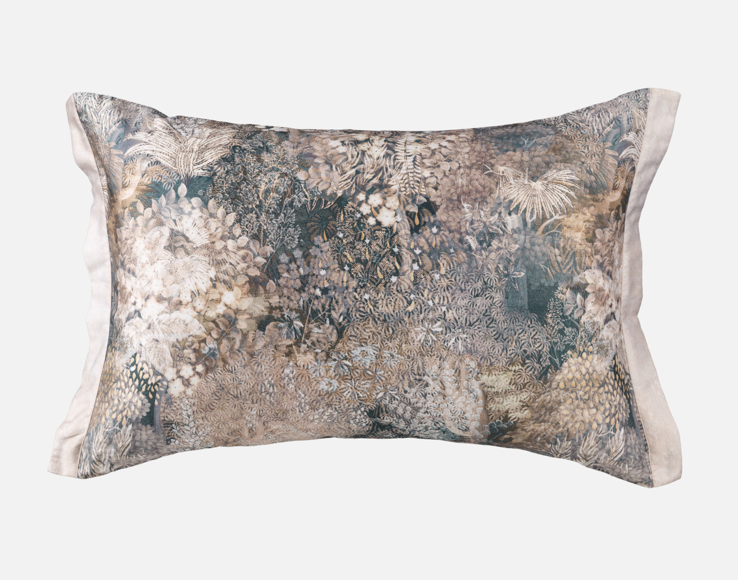 Captiva Pillow Sham, Botanical, Brown,
