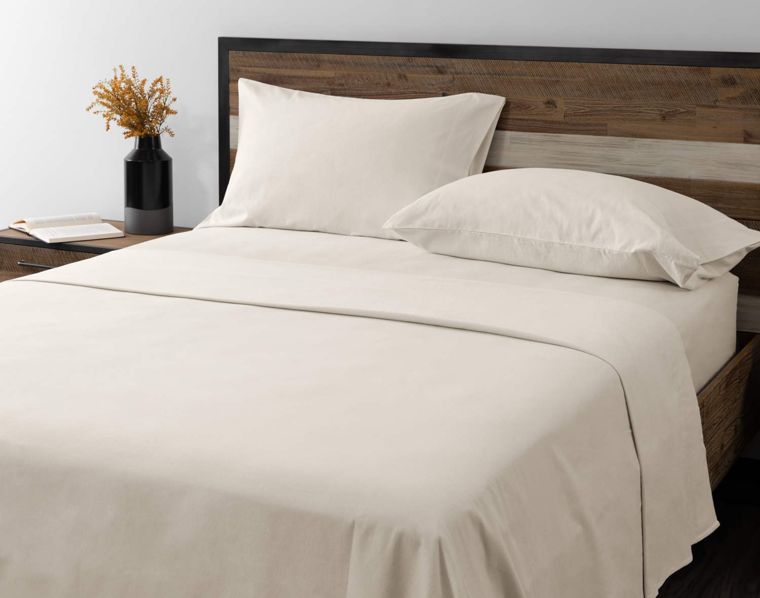 Organic Cotton Flannel Sheet Set