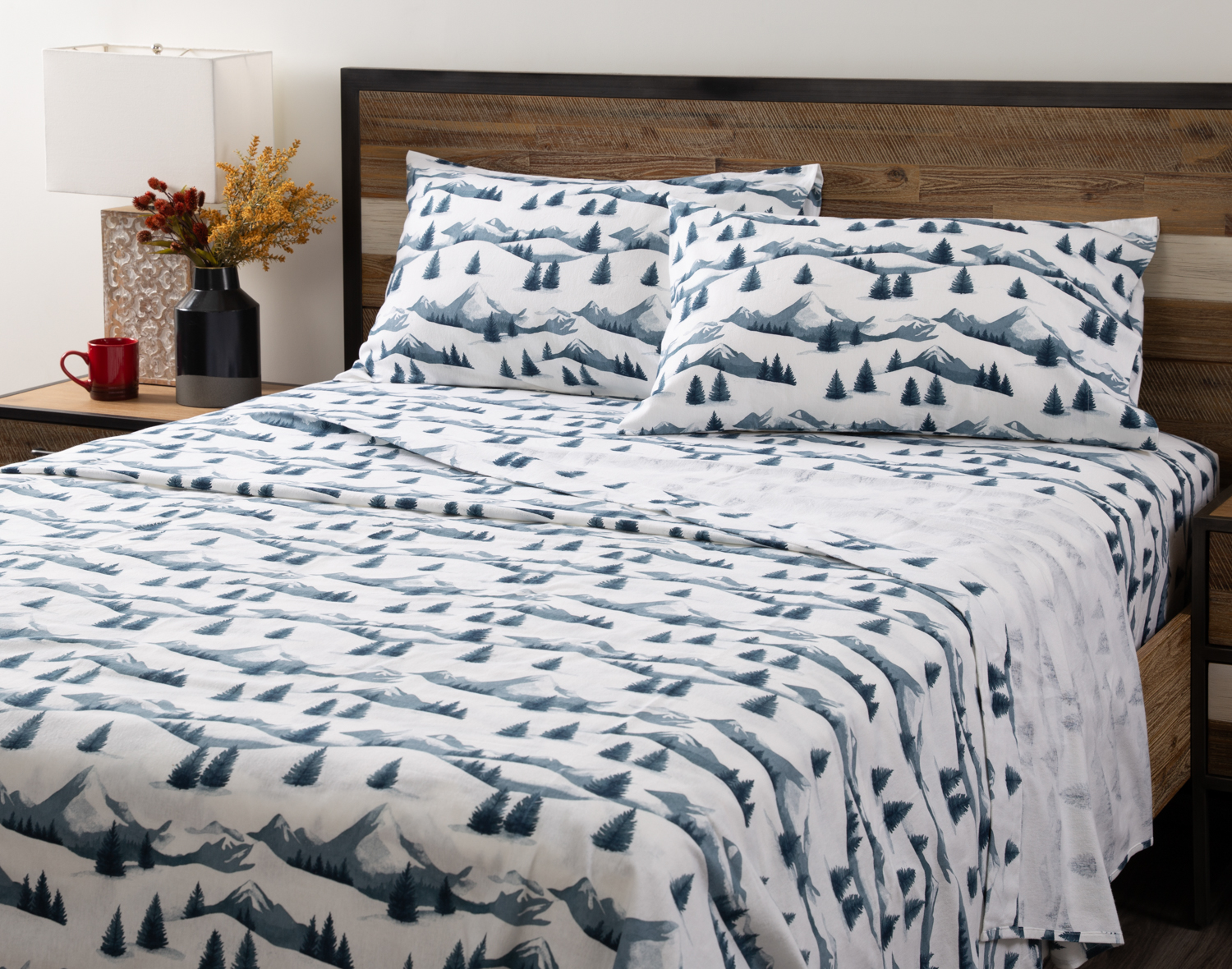 Organic Cotton Flannel Sheet Set