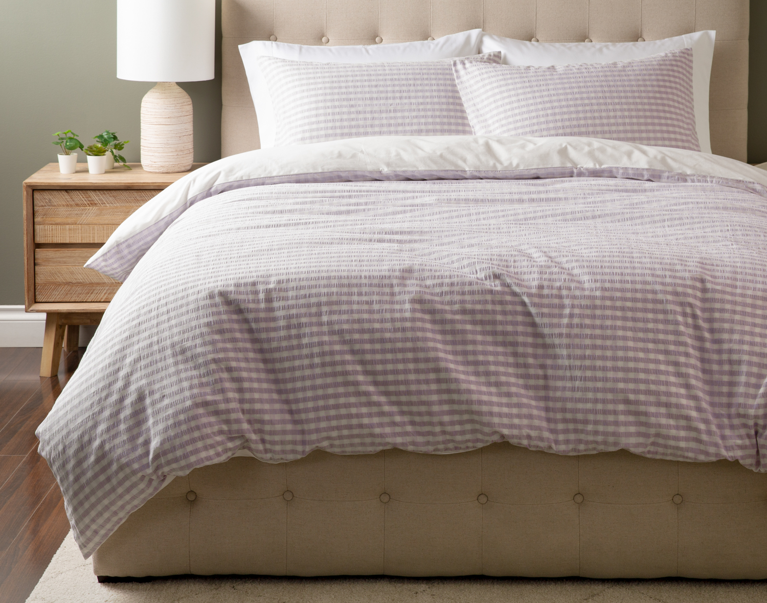 Cotton Jacquard Duvet Cover, Cotton Set