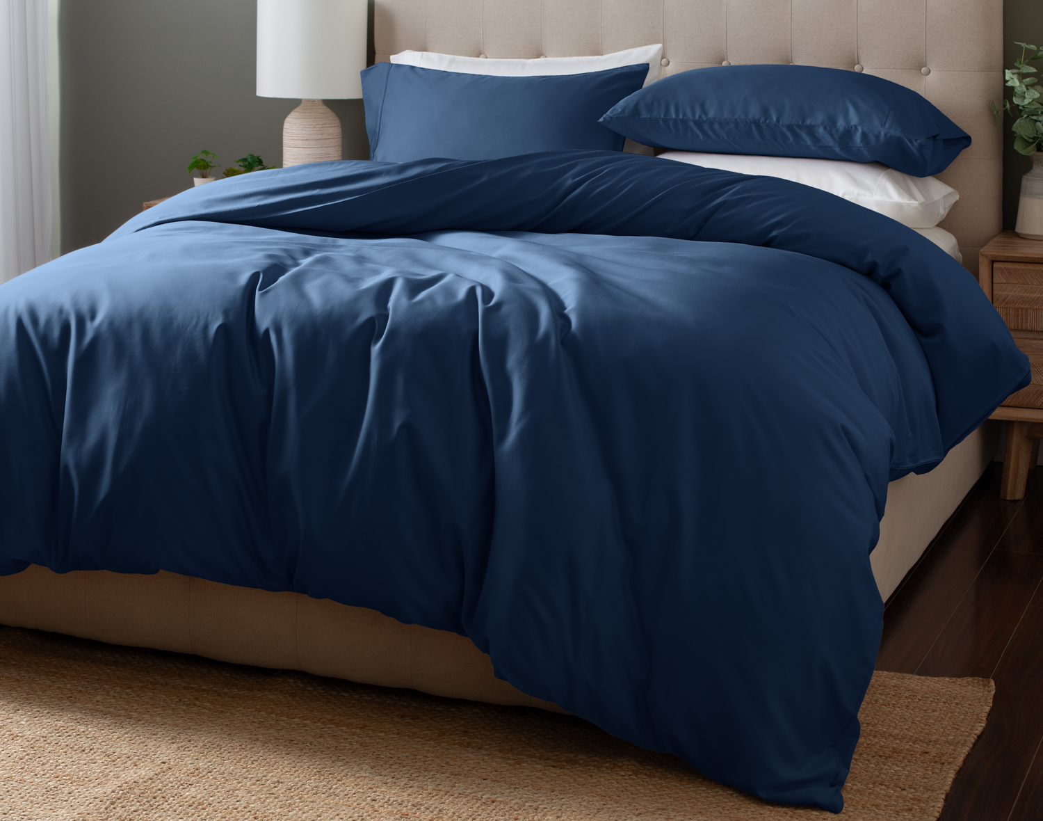Bamboo Moon Duvet Cover