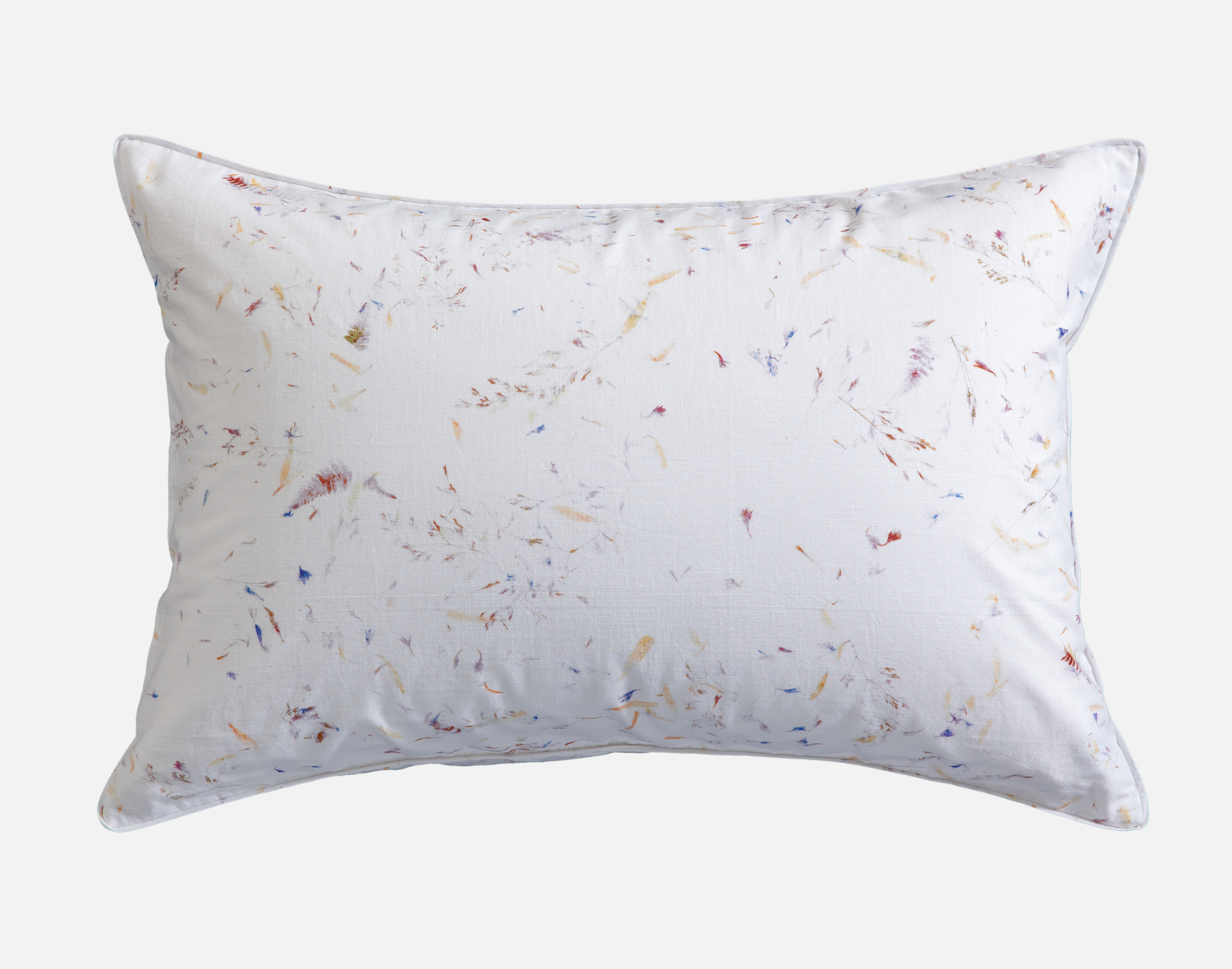 Memories Pillow Sham, Floral, White,