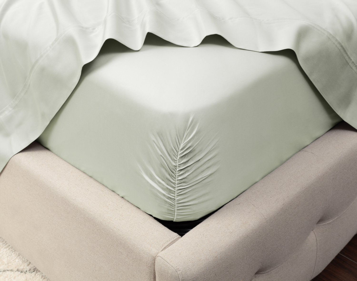 500TC Eucalyptus Luxe TENCEL Lyocell Fitted Sheet