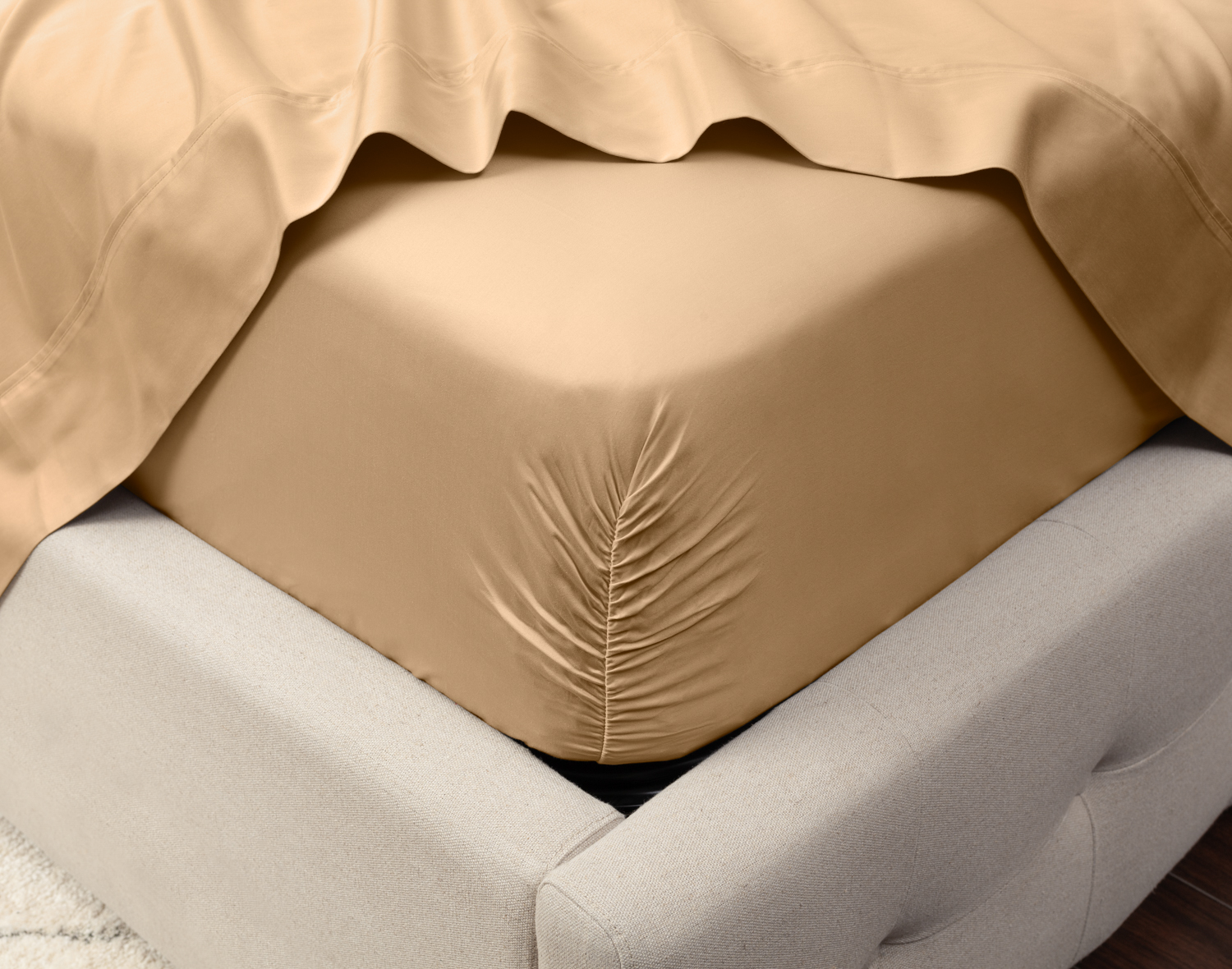 500TC Eucalyptus Luxe TENCEL Lyocell Fitted Sheet