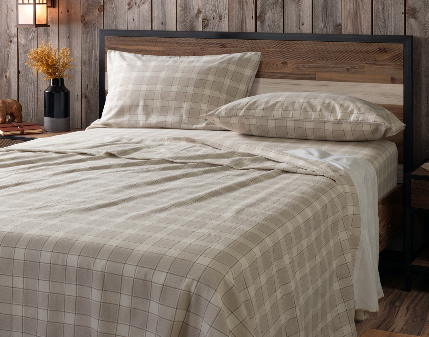 Organic Cotton Flannel Sheet Set