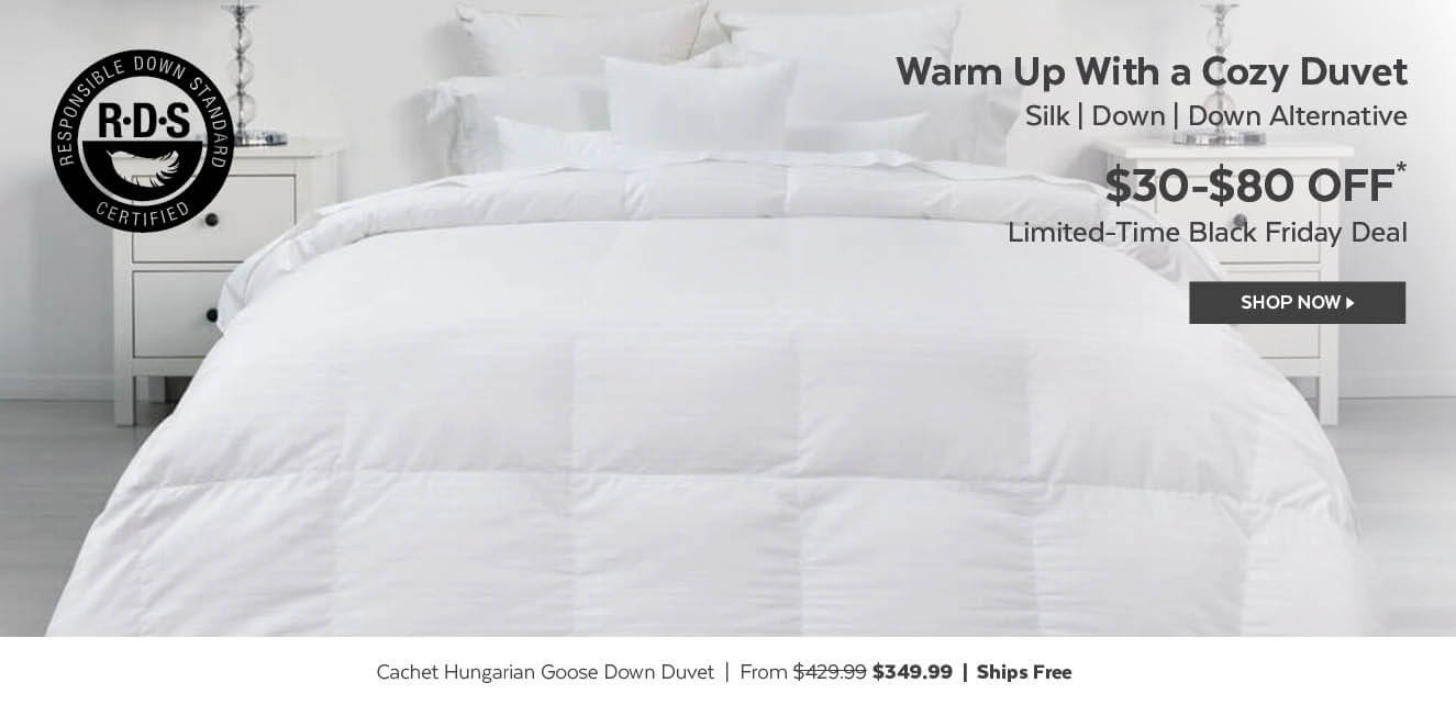 Luxury Bedding & Linens, Duvet Covers, Silk Duvets & Down Duvets