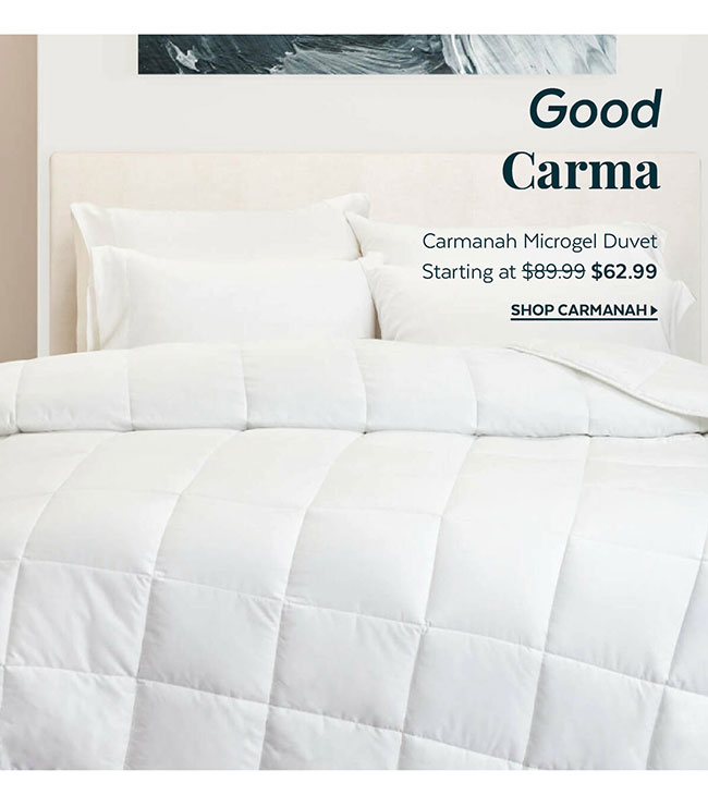 Carmanah Microgel Duvet