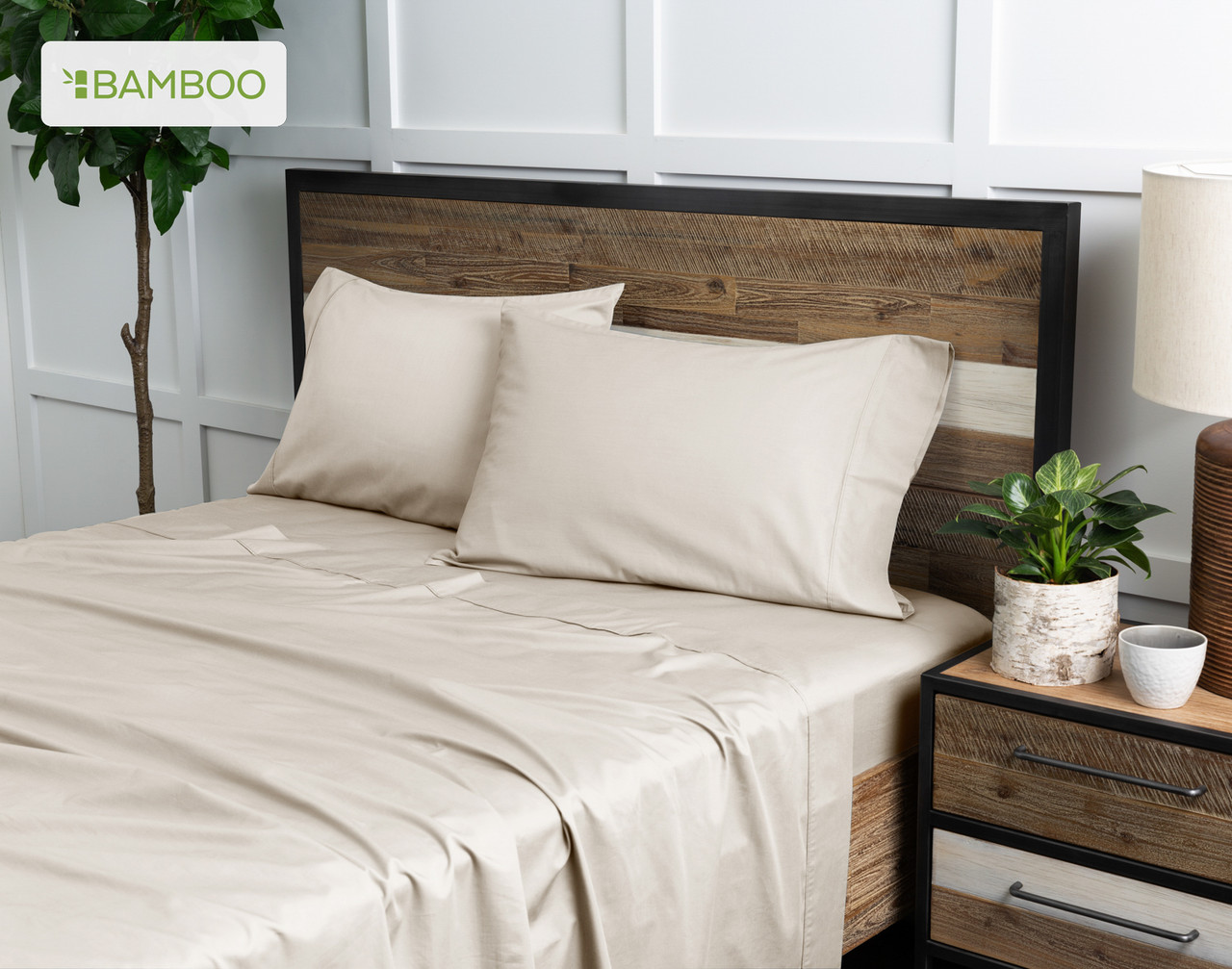 Bamboo Cotton Sheet Set