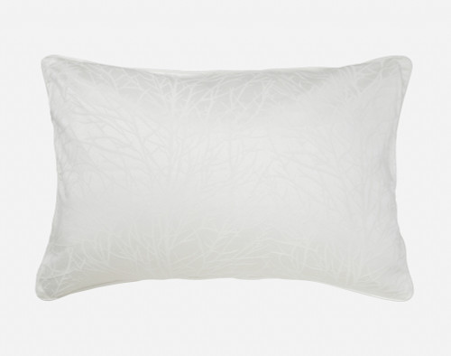 Our Blanchard White Pillow Sham on a blank background.