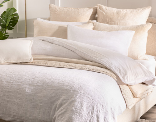 Chalkstone Pillow Sham, Scenic, White,