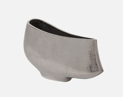 Amelia Metal Boat Vase