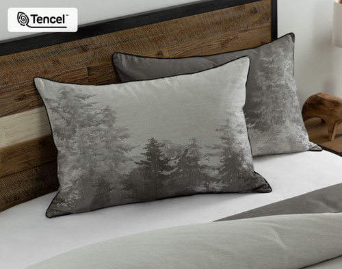 Fraser Pillow Sham, Scenic, Green,