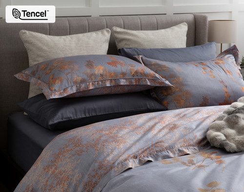 Wynwood Pillow Sham, Botanical, Brown,