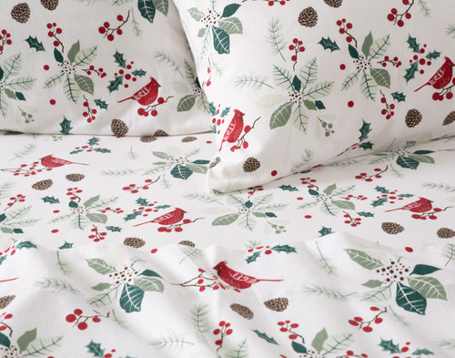 Organic Cotton Flannel Sheet Set