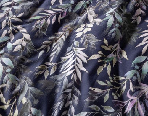 Kona Bay Duvet Cover, Cotton, Botanical, Blue,