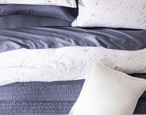 Memories Pillow Sham, Floral, White,