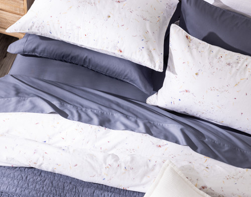 Memories Pillow Sham, Floral, White,