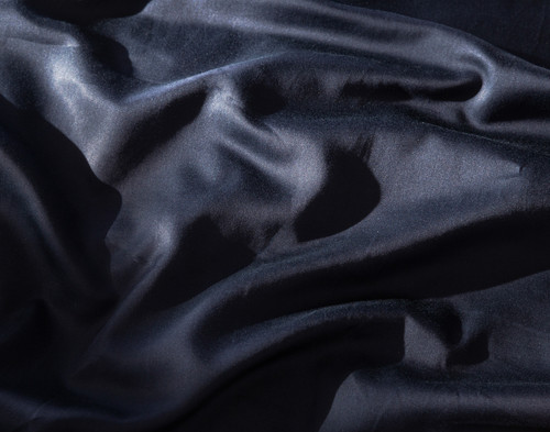 Deep Dive Duvet Cover, TENCEL Lyocell Set, Textured, Blue,
