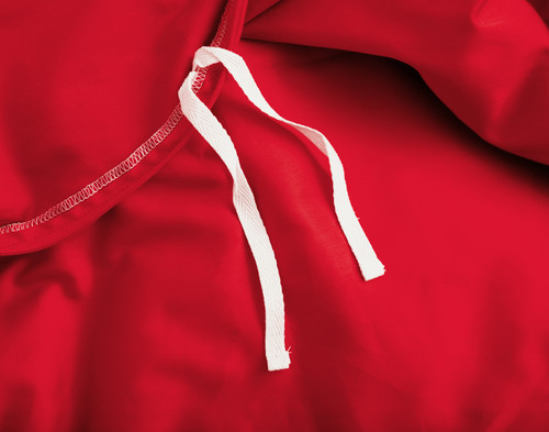 Heartfelt Duvet Cover, Cotton Set, Red,