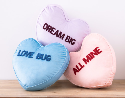 Candy Heart Cushion