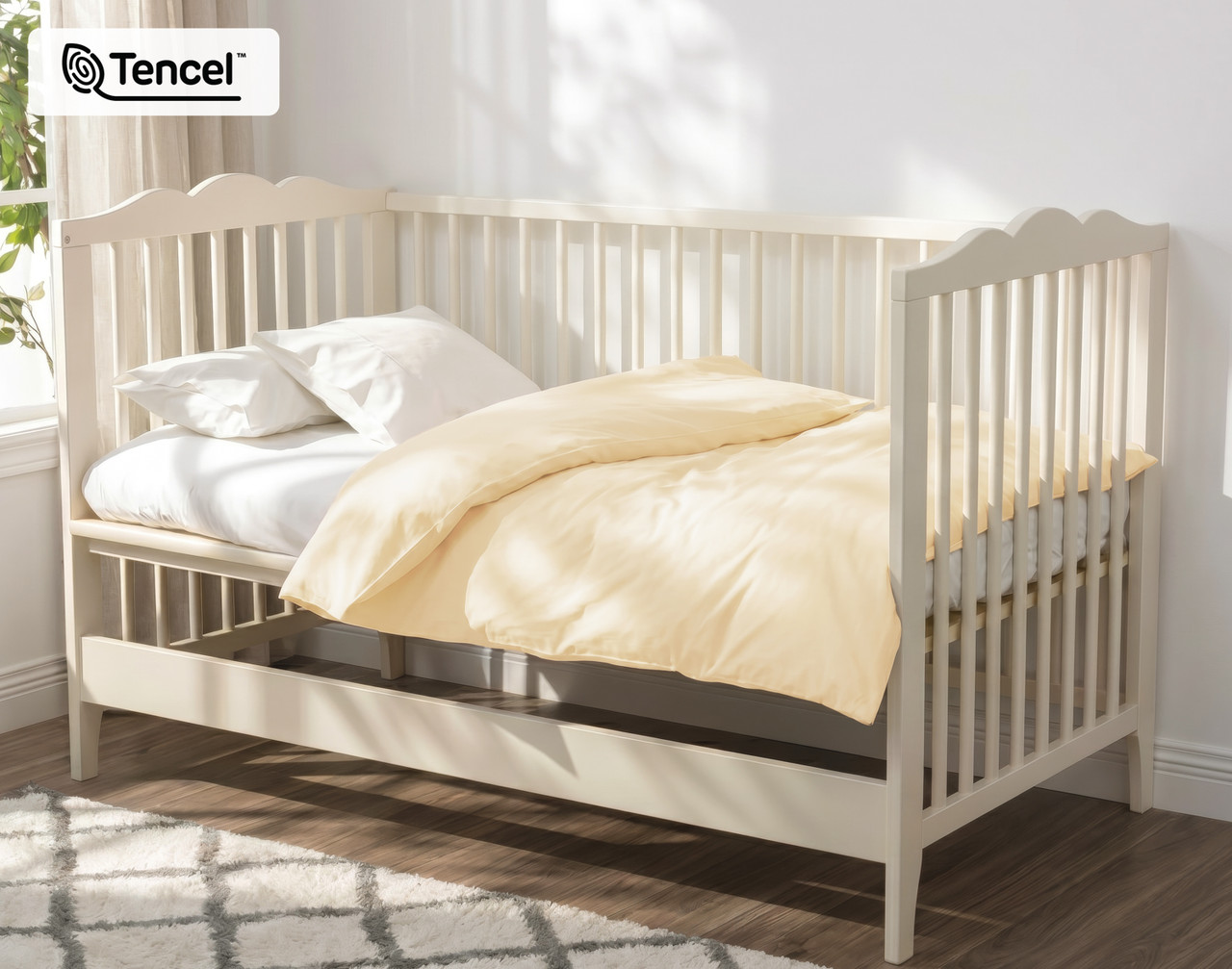 350TC BeechBliss TENCEL Modal Crib