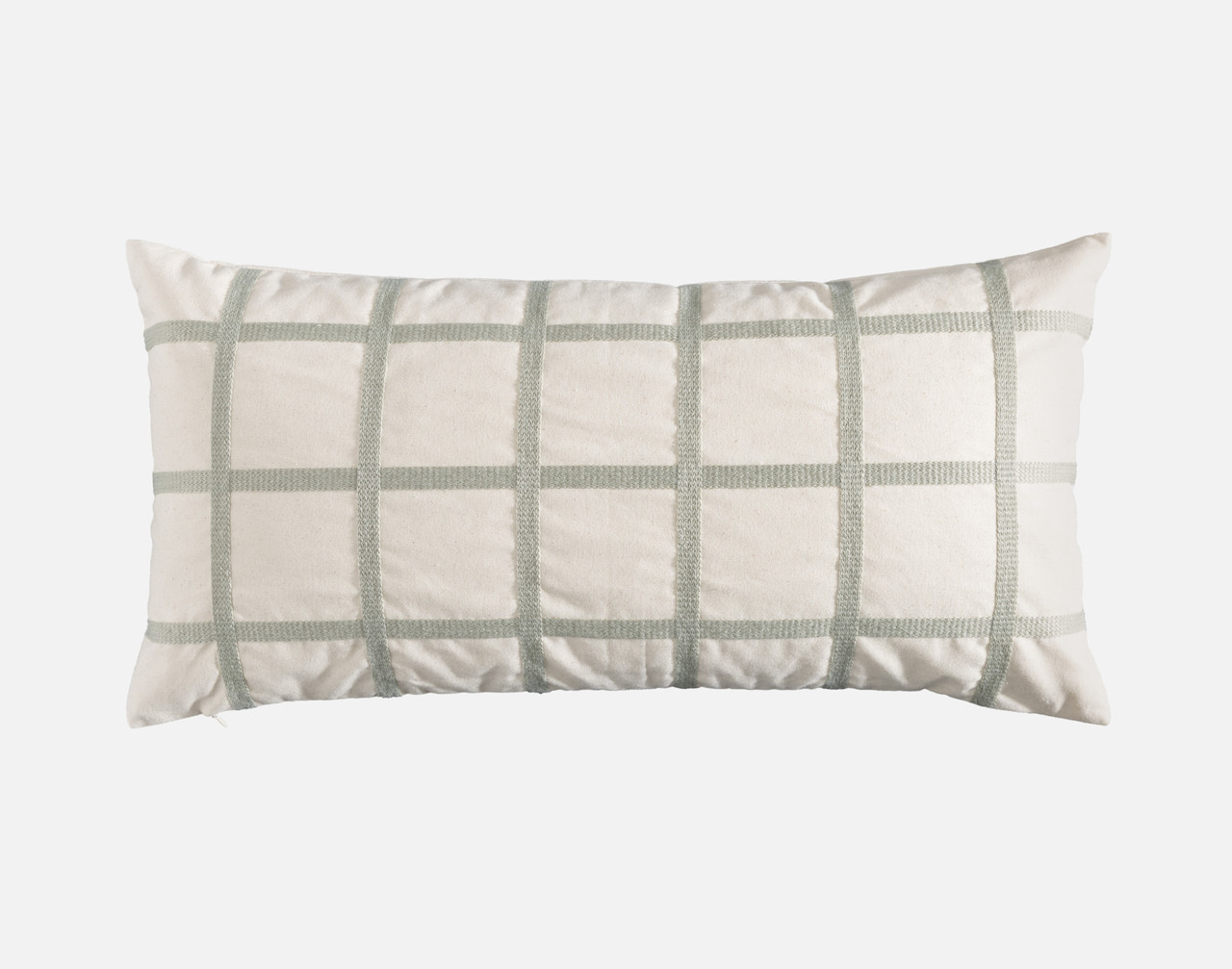 Palette Boudoir Pillow Cover, Textured, Blue, 24" x 12"