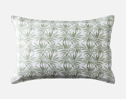 Sail Away Pillow Sham, Botanical, Green,