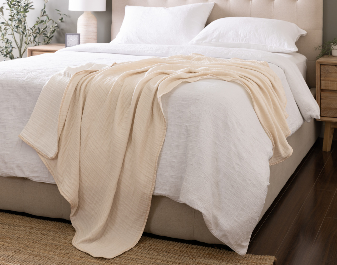 Bamboo Gauze Throw