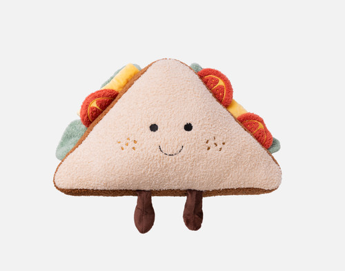 Sammy Sandwich Cushion, Beige