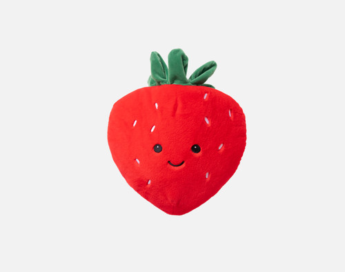 Strawberry Cushion, Red