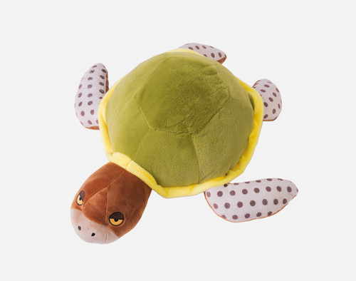 Dotty Turtle Cushion, Green
