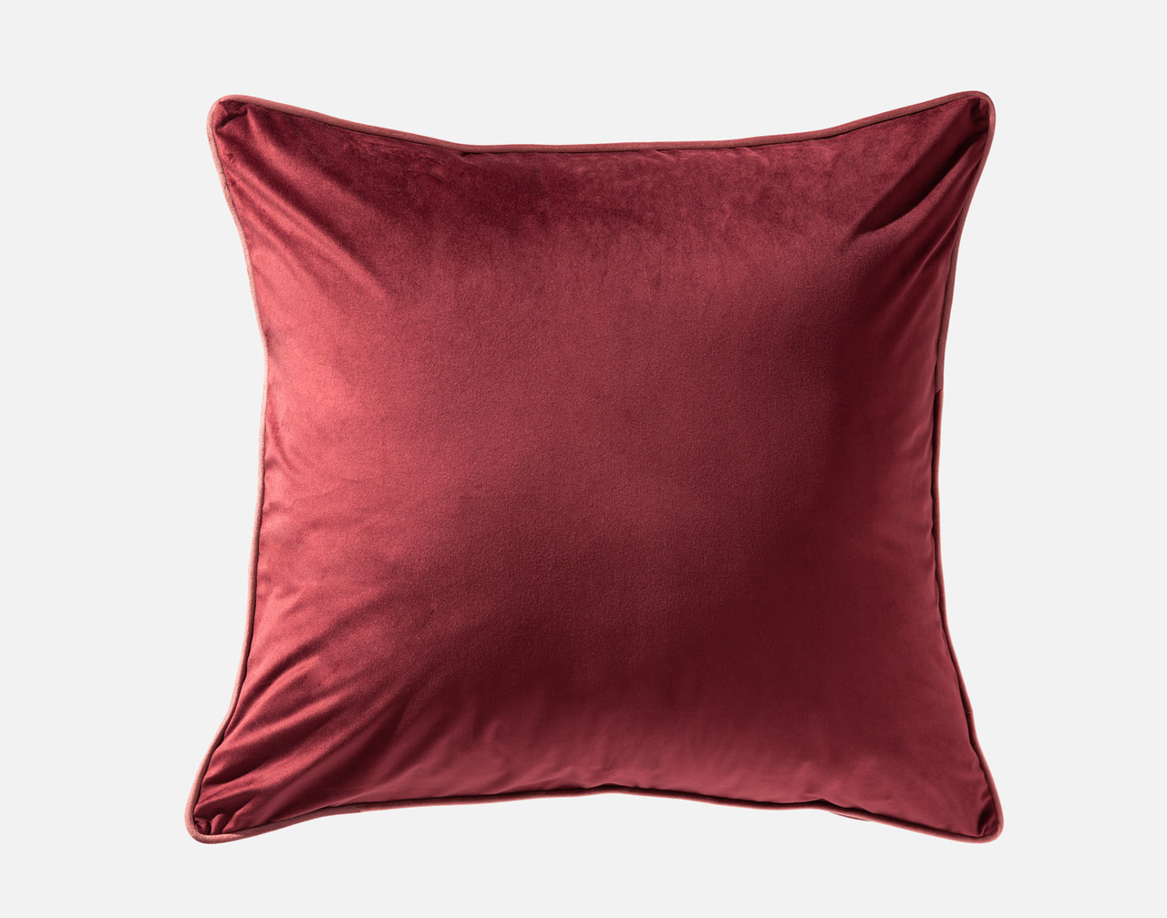 Valentina Euro Sham, Red, 26" x 26"