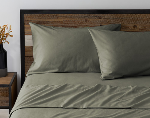Organic Cotton Flannel Sheet Set