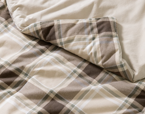 Cotton Flannel Comforter Set