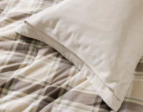 Cotton Flannel Comforter Set