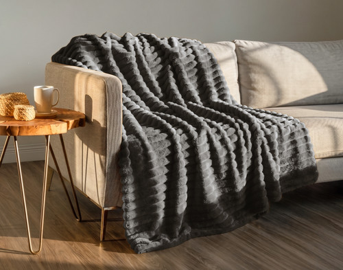 Channel Plush Throw