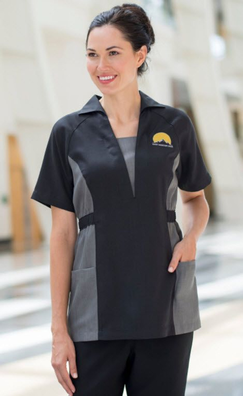 Women's Housekeeping V-Neck Tunic - Sharper Uniforms
