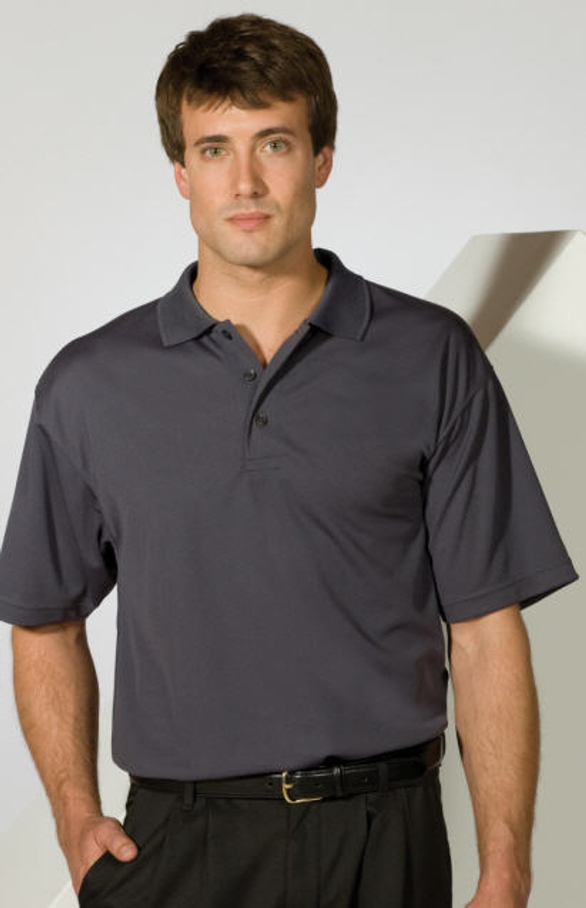 Men's Moisture Management Polo Shirt - Casual Shirt