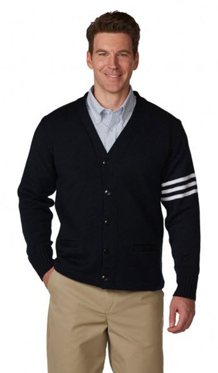 Collegiate Cardigan Sweaters - Sharper Uniforms