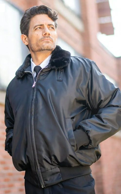 security bomber jacket