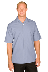 Men's Upscale Stand Up Collar Performance Shirt - Quality Restaurant  Uniforms