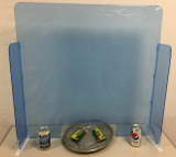 Restaurant Protective Barrier Sneeze Guards