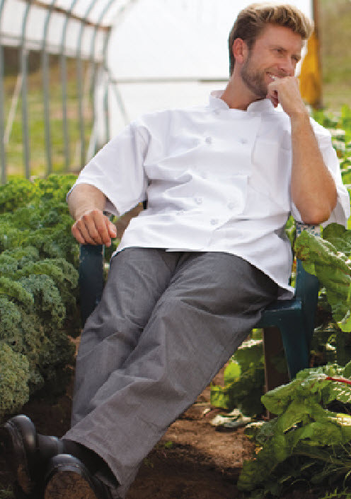 Cotton Baggy Chef Pant