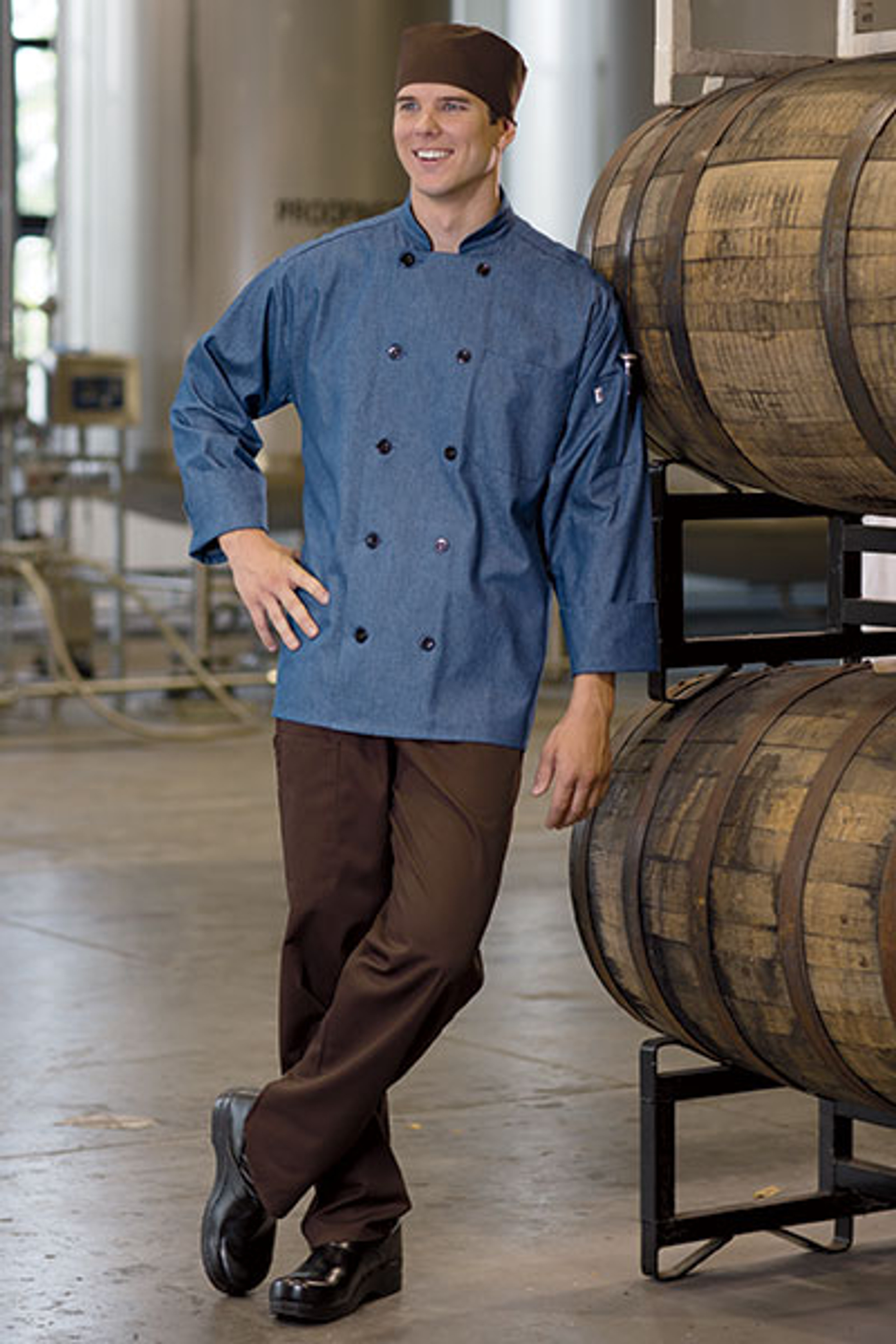 Shop Coat - Cotton Chambray