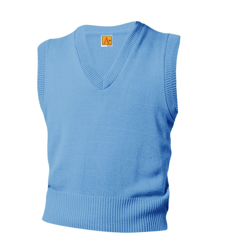 Unisex V-Neck School Uniform Vest - Student Uniforms