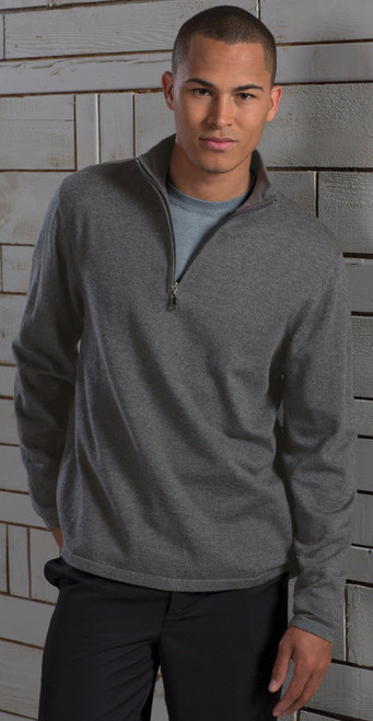 quarter zipper sweater